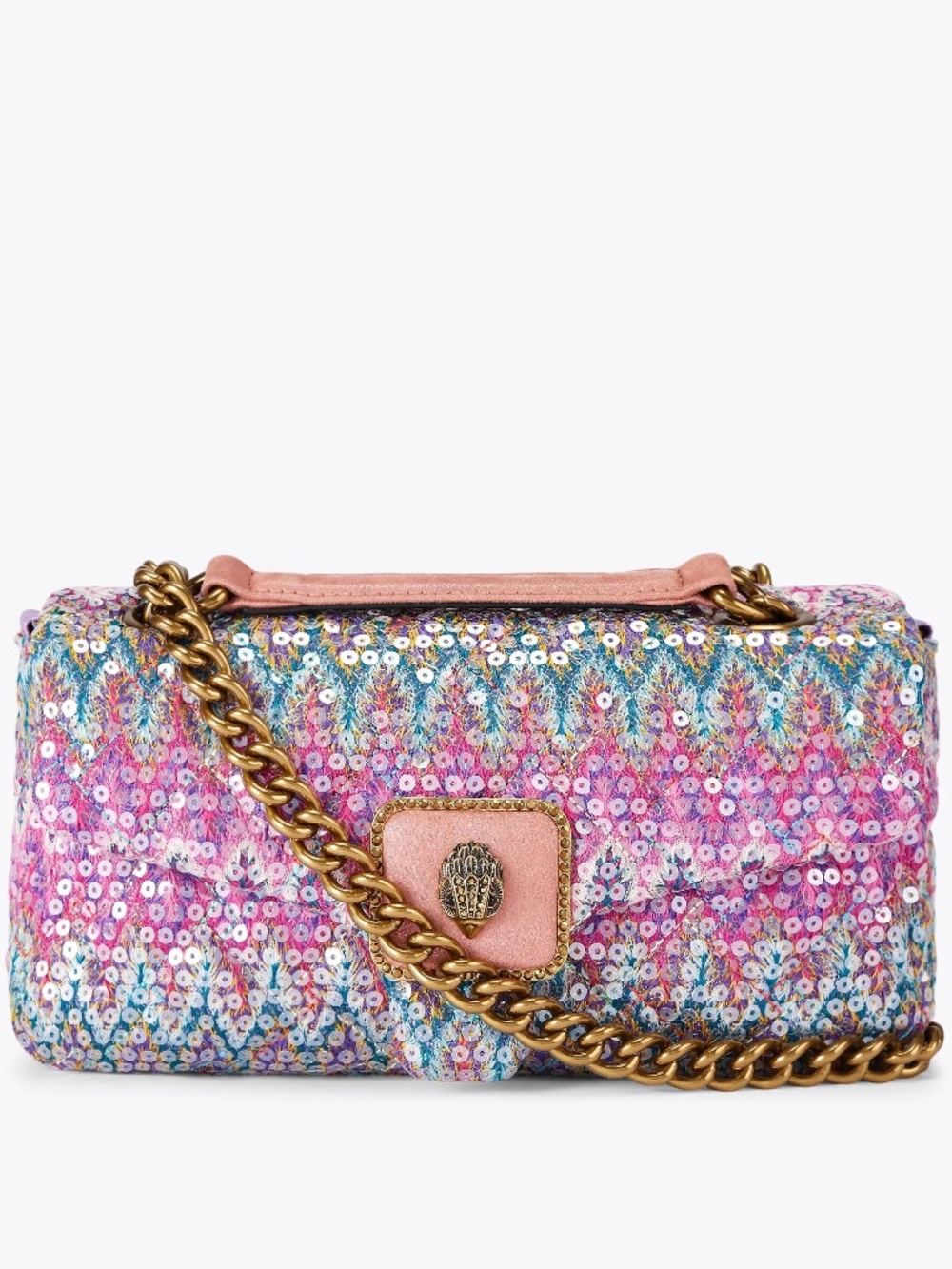 Kurt Geiger London Pimlico Bag in Multicolor Sequin